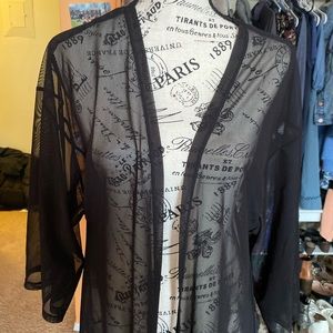 H&M sheer kimono